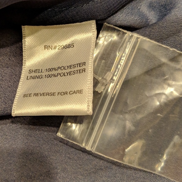 Women's Pendleton Navy Blue Blouse, Beaded M - Picture 6 of 8